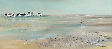 Canvas Art Print Front line I Coastal subject by Jauneau Jean Fine Art Print quality