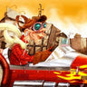 Humorous Crazy Cars canvas art print by Alvez A. Perez featuring vibrant, comic-style car illustrations for home decor.