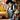 Humor-themed canvas art print featuring a barman enjoying a jam session, by Alvez A. Perez, from Feeling at Home collection.