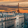 Art Print on canvas Morning in Paris by Pangea Images Photography Baroque artwork