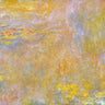 Yellow Waterlilies floral canvas art print by Monet, featuring vibrant yellow waterlilies in a natural pond scene.