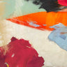 Feeling at home Sha-Zaam abstract canvas art print by Olin Chaz, featuring vibrant colors and modern design on textured canvas.