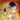 Feeling at home Klimts Kiss 2.0 figurative canvas art print by Chestier Eric, detailed close-up of the artwork's vibrant brushstrokes.