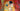 Feeling at home Klimts Kiss 2.0 figurative canvas art print by Chestier Eric, detailed close-up of the artwork's vibrant brushstrokes.