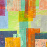 Abstract Kaleidos II canvas art print by Corrado Italo, vibrant colorful geometric design for home decor.