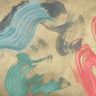 Abstract canvas art print titled "Waves of Relaxation" by Ikeda Haru, featuring calming wave patterns in soothing colors.