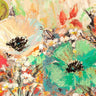 Floral canvas art print featuring colorful flower designs by Florio Luigi, branded Feeling at Home, suitable for home decor.
