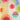 Abstract canvas art print titled "Happiness Happening" by Nava Sandro, featuring vibrant, colorful abstract designs for home decor.