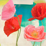 Festival floral canvas art print by Rizzardi Teo, featuring vibrant floral design and colorful artwork on canvas.