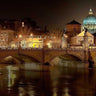 Feeling at Home canvas art print of Rome at night by Ratsenskiy Vadim, showcasing a detailed nighttime cityscape.