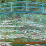 Feeling at Home Water Lily Pool landscape canvas art print by Monet Claude, featuring a serene water lily scene with vibrant colors.