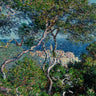 Art Print on canvas View of Bordighera,Italy by Monet Claude Landscape Realism artwork