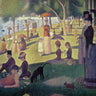 Art Print on canvas Apres-midi a l le de La Grande Jatte by Seurat Georges Landscape Post-Impressionism artwork