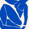 Art Print on canvas Nu Bleu III, 1952 by Matisse Henri Museum Renaissance artwork