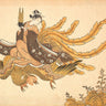 Disguised Immortal Animals canvas art print by Suzuki Harunobu featuring traditional Japanese-style animal illustrations.
