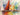Landscape canvas art print of colorful sailboats by Florio Luigi, titled "Caleidoscopio di vele," from Feeling at Home.