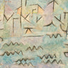 Abstract canvas art print of The Rhine at Duisburg by Klee Paul, featuring vibrant colors and modern design, by Feeling at Home.