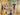 Abstract canvas art print featuring ancient ruins design by Klee Paul, from the Feeling at Home collection.