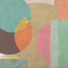 Abstract moon base canvas art print by Taylor Sonne, featuring a celestial and modern design for wall decor.