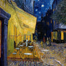 Art Print on canvas Cafe Terrace at Night by Van Gogh Vincent Landscape Impressionism artwork