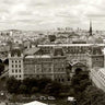 Black and white Paris Panorama canvas art print by Ratsenskiy Vadim, featuring a detailed cityscape for modern home decor.
