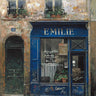 Emilie kitchen canvas art print by Heighton Brent, featuring a stylish, colorful design for home decor.