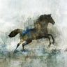 Abstract canvas art print titled Lonestar 2 by Roko Ken, featuring vibrant, modern design from Feeling at Home.