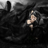 Canvas Art Print Darkness Fantasy subject by Schoelnhammer Heinz Fine Art Print quality 
