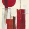Canvas Art Print Red II Abstract subject by Bosch Hieronymus Fine Art Print quality 