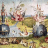 Canvas Art Print Garden of Earthly Delights - Detail Center Panel Museum subject by Burnett William Hickling Fine Art Print quality 