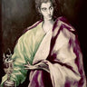 Canvas Art Print St. John The Evangelist Museum subject by Hokusai Katsushika Fine Art Print quality 