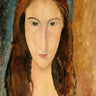 Canvas Art Print Jeanne Hebuterne, 1919 Museum subject by Monet Claude Fine Art Print quality 