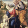 Canvas Art Print Holy Family With The Lamb Museum subject by Rousseau Henri Fine Art Print quality 