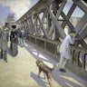 Canvas Art Print The Bridge of Europe Figurative subject by Couse Eanger Irving Fine Art Print quality 