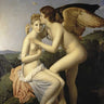 Canvas Art Print Cupid and Psyche Museum subject by Hiroshige Ando Fine Art Print quality 