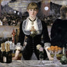 Canvas Art Print Bar at the Folies-Bergère Kitchen subject by Modigliani Amedeo Fine Art Print quality 
