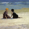 Canvas Art Print Confidences Coastal subject by Rousseau Henri Fine Art Print quality 