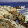 Canvas Art Print The Maine Coast Nature subject by Rousseau Henri Fine Art Print quality 