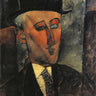 Canvas Art Print Portrait Of Max Jacob Museum subject by Monet Claude Fine Art Print quality 