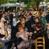 Canvas Art Print Bal Du Moulin De La Galette Museum subject by Sartorius J.N. Fine Art Print quality 