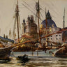 Canvas Art Print The Church of Santa Maria della Salute from Giudecca, 1904-09 Museum subject by Shan Li Fine Art Print quality 