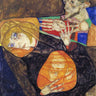 Canvas Art Print Holy Family Abstract subject by Toulouse-Lautrec Henri Fine Art Print quality 