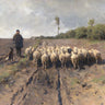 Shepherd King nature canvas art print by Lopresti Davide, featuring a detailed landscape scene in natural tones.