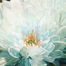Abstract canvas art print titled Morning Blossom by Sterling Amber, featuring vibrant floral designs in soft pastel tones.