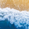 Canvas Art Print Ocean Meets Sand II Abstract subject by Diener Dakota Fine Art Print quality 