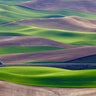 Canvas Art Print Driving In The Wheat Field At Palouse Photography subject by Kravanja Jure Fine Art Print quality 