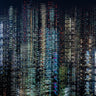 Canvas Art Print Tokyo layers Abstract subject by Narchuk Andrey Fine Art Print quality 