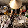 Canvas Art Print Daily Life At The Market Photography subject by Pienaar Kathrin Fine Art Print quality 
