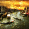 Canvas Art Print The Golden Age Of Venezia Coastal subject by Wyatt Fine Art Print quality 