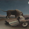 Canvas Art Print La Bohémienne endormie 1897 Museum subject by Jigmo Mikael Fine Art Print quality 